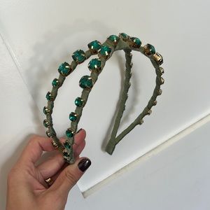 Anthro headband with jewels